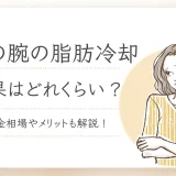 二の腕の脂肪冷却の効果-1