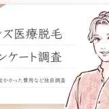 メンズ医療脱毛アンケート