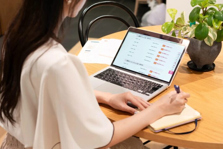 数値によるレーティング評価の様子