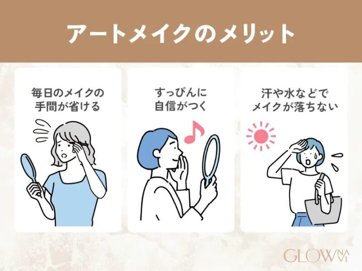 アートメイクのメリット