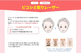 ガーデンクリニック　ピコシミ取り