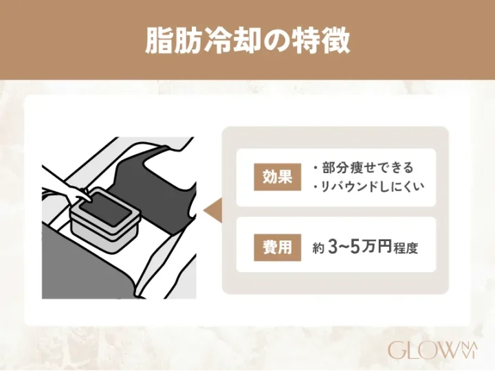 脂肪冷却の特徴