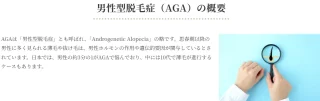 はらクリニック AGA治療 施術メニュー画像