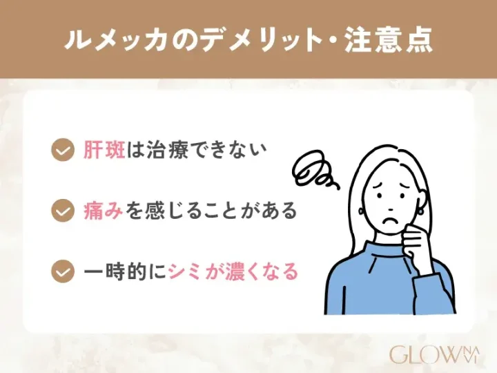 ルメッカのデメリット・注意点