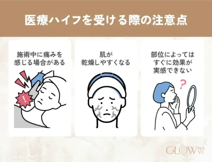 ハイフ(HIFU)を受ける際の注意点