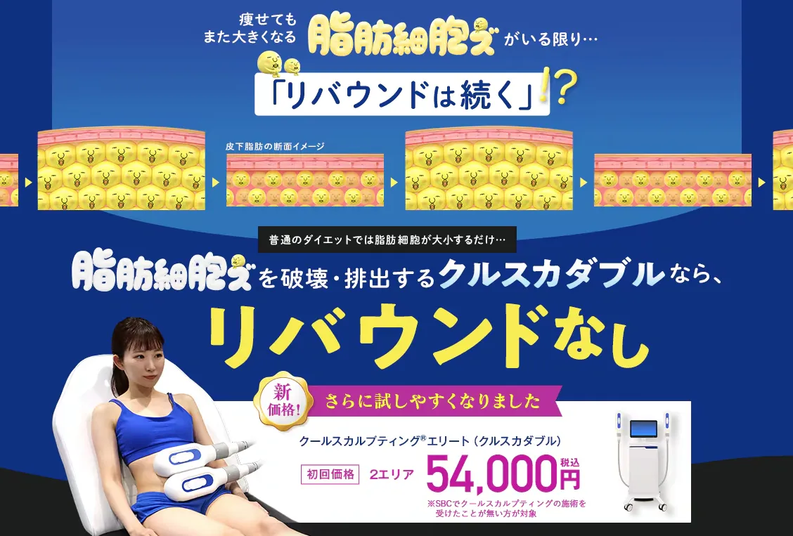 湘南美容クリニック区ールスカルプティングエリートバナー