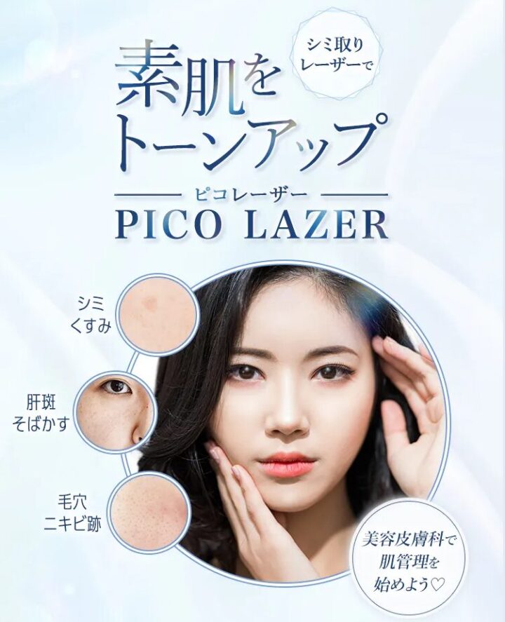 TC東京中央美容外科シミ取りLP