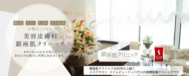 銀座肌クリニック LP画像